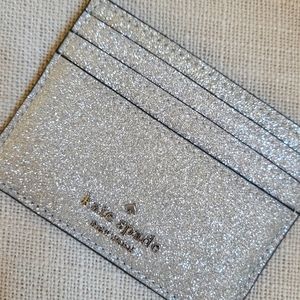 New Kate Spade glitzy cardholder